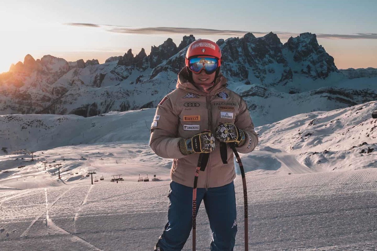 Federica Brignone subito veloce nel training di Coppa del Mondo di sci alpino a Bansko, in Bulgaria