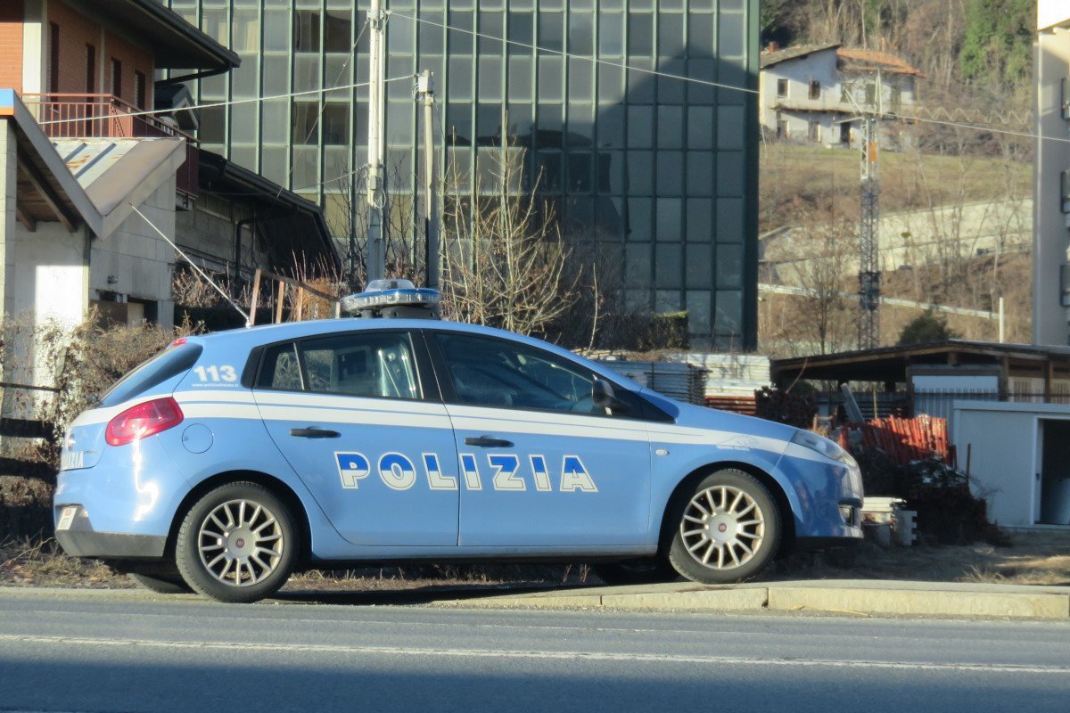 Una 'volante' della Polizia