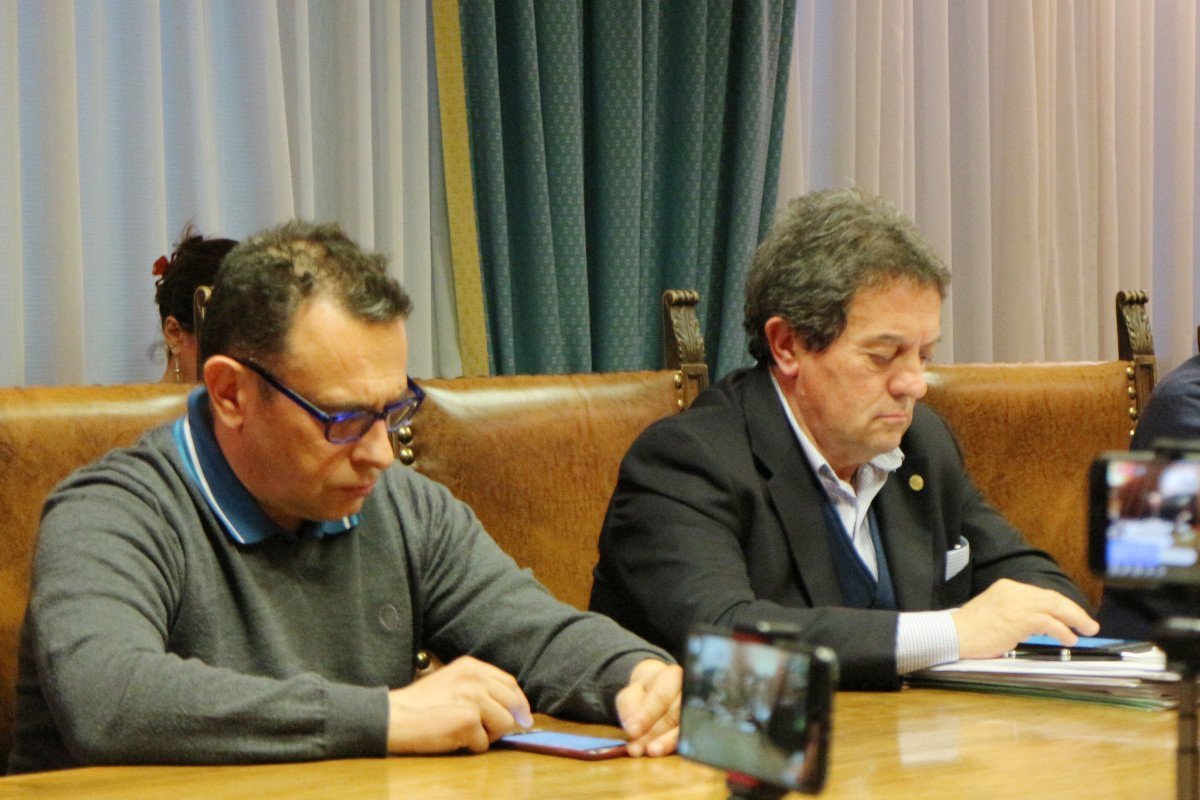 Franco Manes, presidente del 'Celva' con Mauro Baccega, assessore regionale alla sanità
