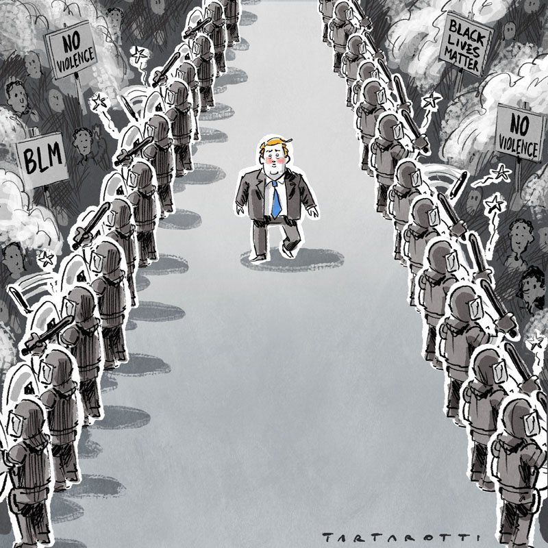 The Walk: la sfilata di Donald Trump
