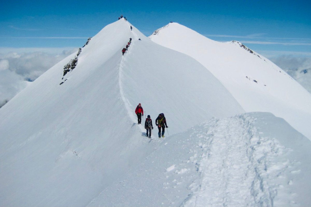 Guide alpine in montagna
