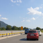 Code sull'autostrada A5 nei pressi di Quincinetto