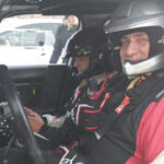 Massimiliano Ponzetti a bordo della sua Renault Clio Rally5