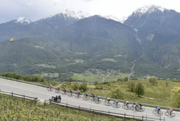 Il precedente passaggio del 'Giro d'Italia' in Valle d'Aosta, nel 2019