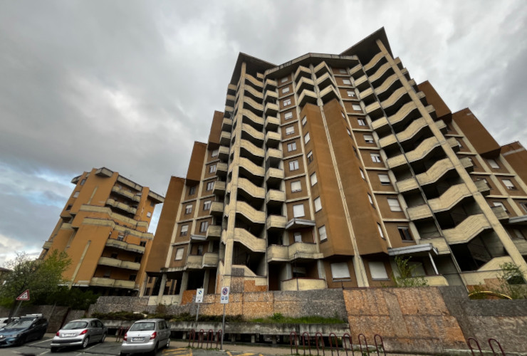 I grattacieli del quartiere Cogne di Aosta che verranno demoliti