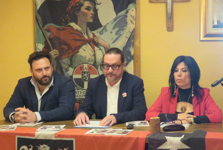 Philippe Milleret, Christian Sarteur e Daniela Amato