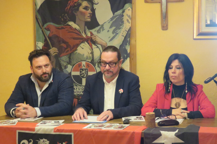 Philippe Milleret, Christian Sarteur e Daniela Amato