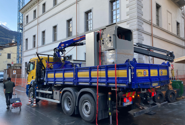 Un momento dei lavori a Palazzo Roncas