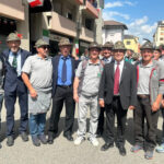 Alpini valdostani all'Adunata nazionale di Biella con il deputato Franco Manes