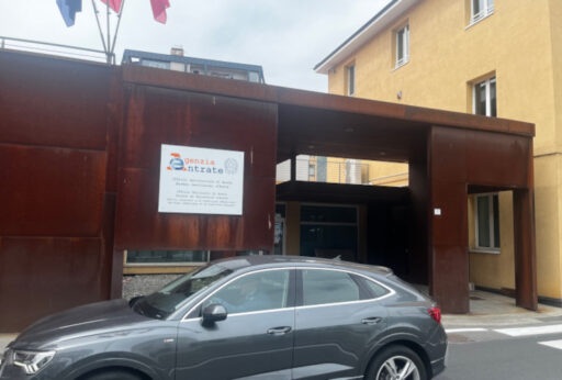 La sede di Aosta dell'Agenzia delle entrate