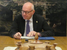 Il presidente della Regione autonoma Valle d'Aosta Renzo Testolin