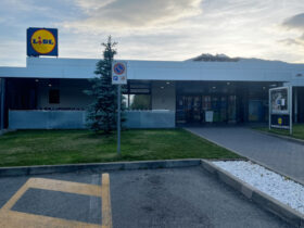 Il supermercato Lidl di Saint-Christophe