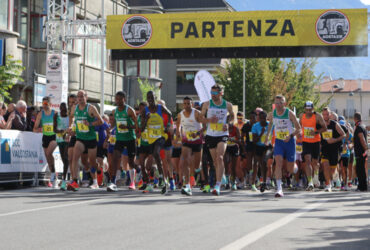 La partenza della Aosta 21K
