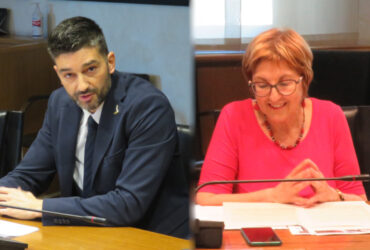 Simone Perron e Chiara Minelli