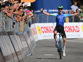 Nicolas Prodhomme vince a Champoluc la 19ª tappa del Giro d'Italia 2025 (foto Dario Belingheri - Getty Images)