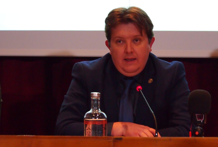 Erik Lavevaz, consigliere regionale, ex presidente della Regione e presidente della Iª Commissione 'Istituzioni e autonomia"
