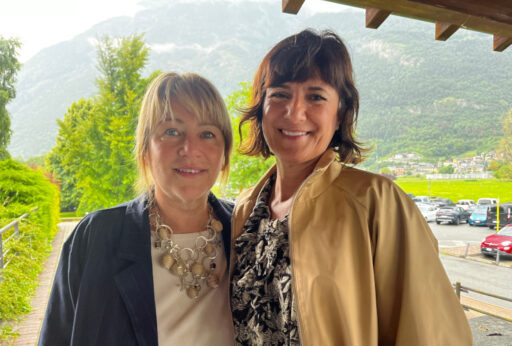 Sandra Bovo e Cristina Deffeyes