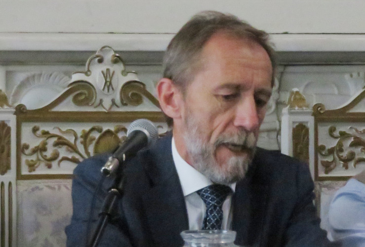 Il questore di Aosta, Gian Maria Sertorio