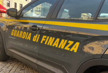 La fiancata di un mezzo della Guardia di Finanza di Aosta