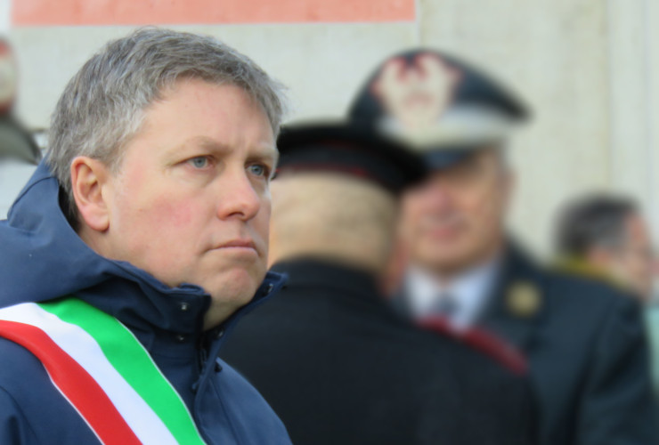 Fulvio Centoz, sindaco di Aosta, dal 2015 al 2020