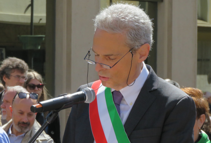 Il sindaco uscente di Aosta, Gianni Nuti