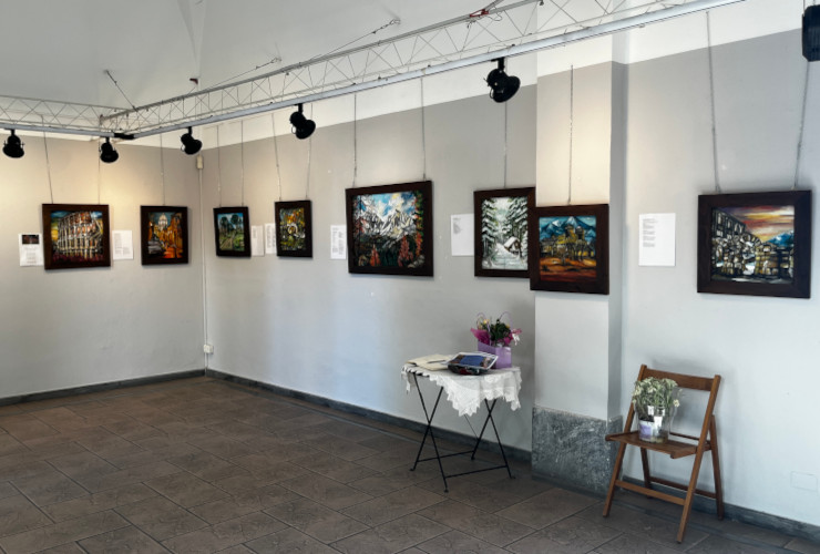 La mostra 'Paesaggi e colori' di Maria Letizia Costa