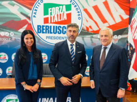 Emily Rini, Marco Sorbara ed Antonio Tajani