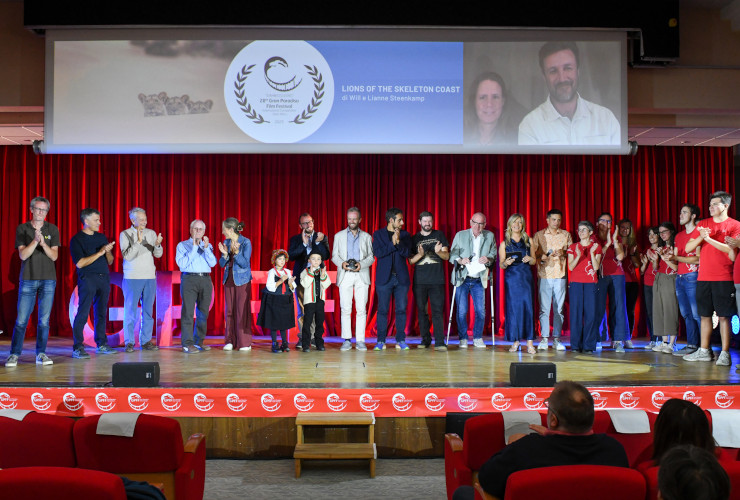 Il finale del Gran Paradiso film festival (foto Paolo Rey)