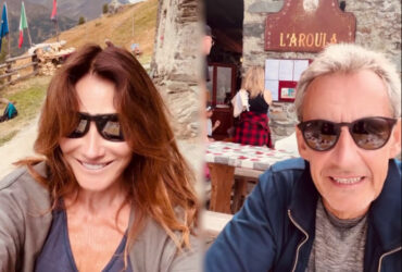 Carla Bruni e Nicolas Sarkozy ad Ayas
