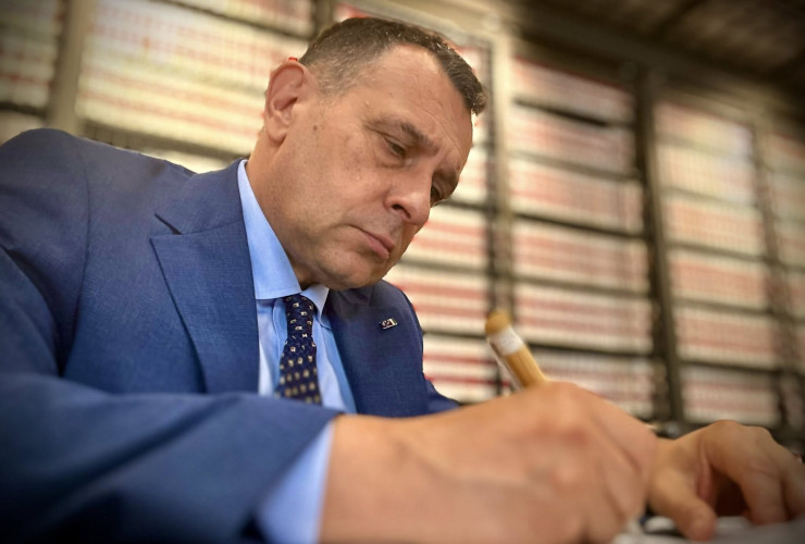 Franco Manes, deputato della Valle d'Aosta