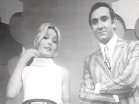 Gabriella Farinon e Pippo Baudo a 'Un Disco per l'Estate' del 1968