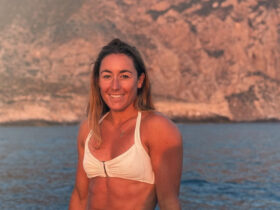 Sofia Goggia al mare