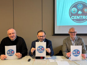 Aldo Di Marco, Stefano Aggravi e Ronny Borbey alla presentazione degli 'Autonomisti di Centro'