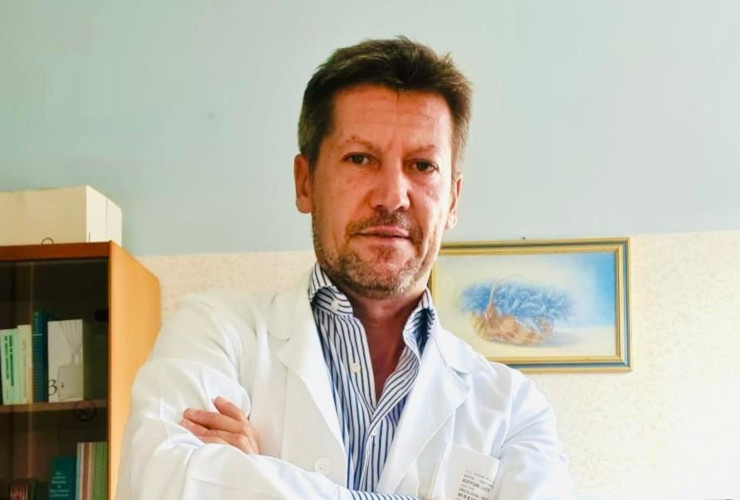 Il dottor Lucio Buffoni, nuovo primario di oncologia all'ospedale 'Parini' di Aosta