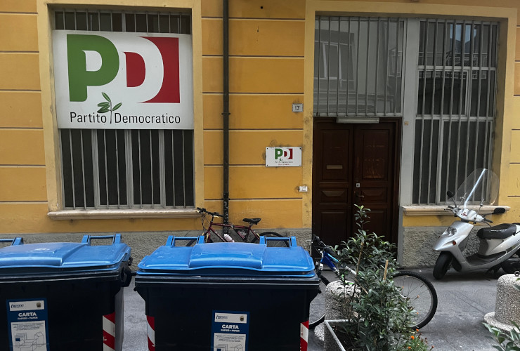 La sede del Partito Democratico della Valle d'Aosta