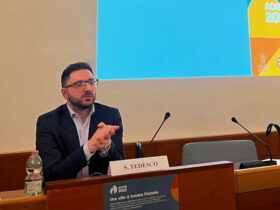 Samuele Tedesco, assessore uscente alla cultura del Comune di Aosta