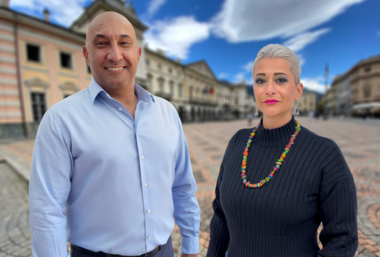 La prima immagine di Diego Foti e Chiara Giordano