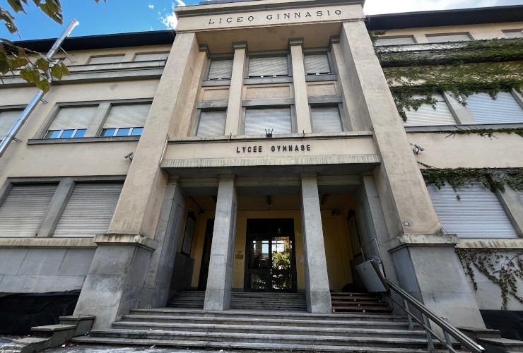 L'ex Liceo classico di Aosta
