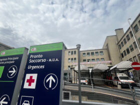 Il Pronto soccorso all'ospedale 'Parini' di Aosta