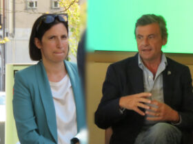 Elly Schlein e Carlo Calenda ad Aosta