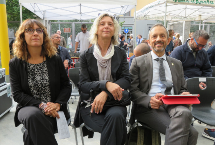 Annuska Como, Marina Fey e Jean-Pierre Guichardaz