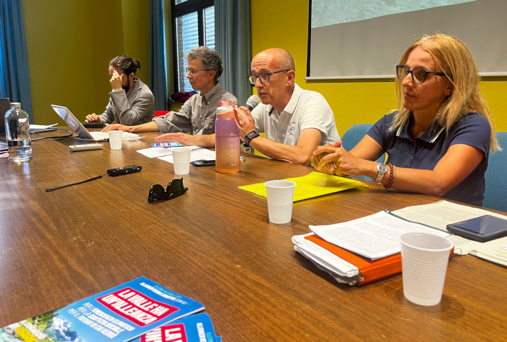 Andrea Campotaro, Paolo Ciambi, Valter Milano e Filomena D'Aprile