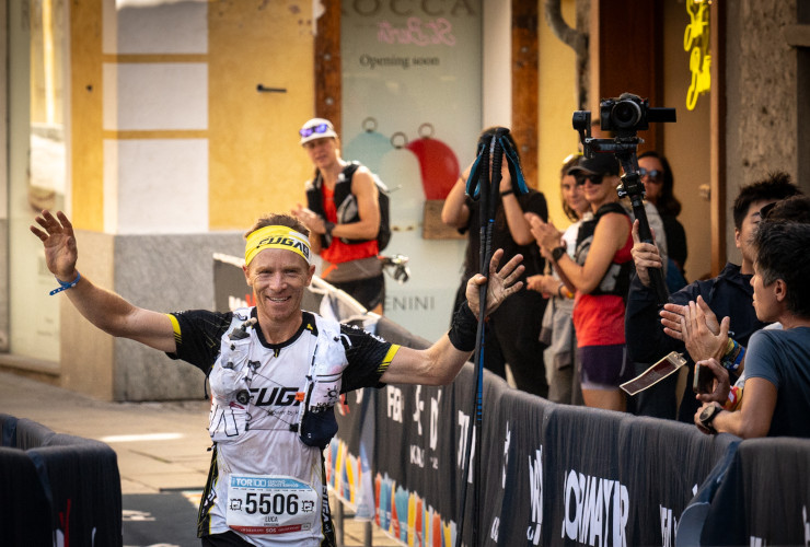 Luca Arrigoni, vincitore del TOR100 (foto Stefano Coletta)