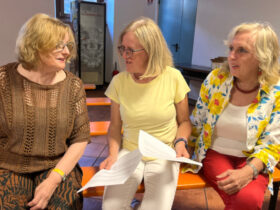 Simonetta Viotto, Monica Granier e Lorella Grange, candidate della Valdigne per AVS - Rete Civica VdA