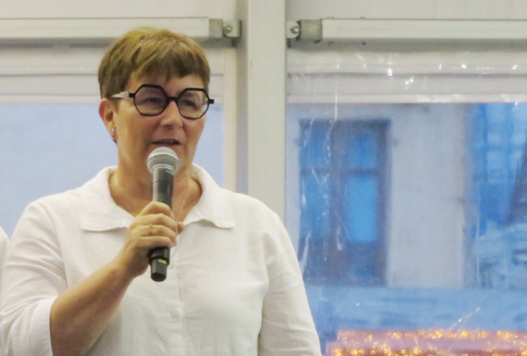 Alina Sapinet, la più votata nell'Union valdôtaine per il Consiglio comunale di Aosta