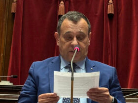 Franco Manes durante il suo intervento alla Camera di martedì 30 settembre 2025