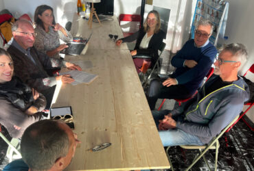 L'incontro nella sede di AVS - Rete Civica VdA con Raffaele Rocco e Valeria Fadda