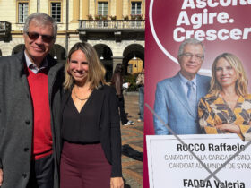 Raffaele Rocco e Valeria Fadda, nuovi sindaco e vice di Aosta