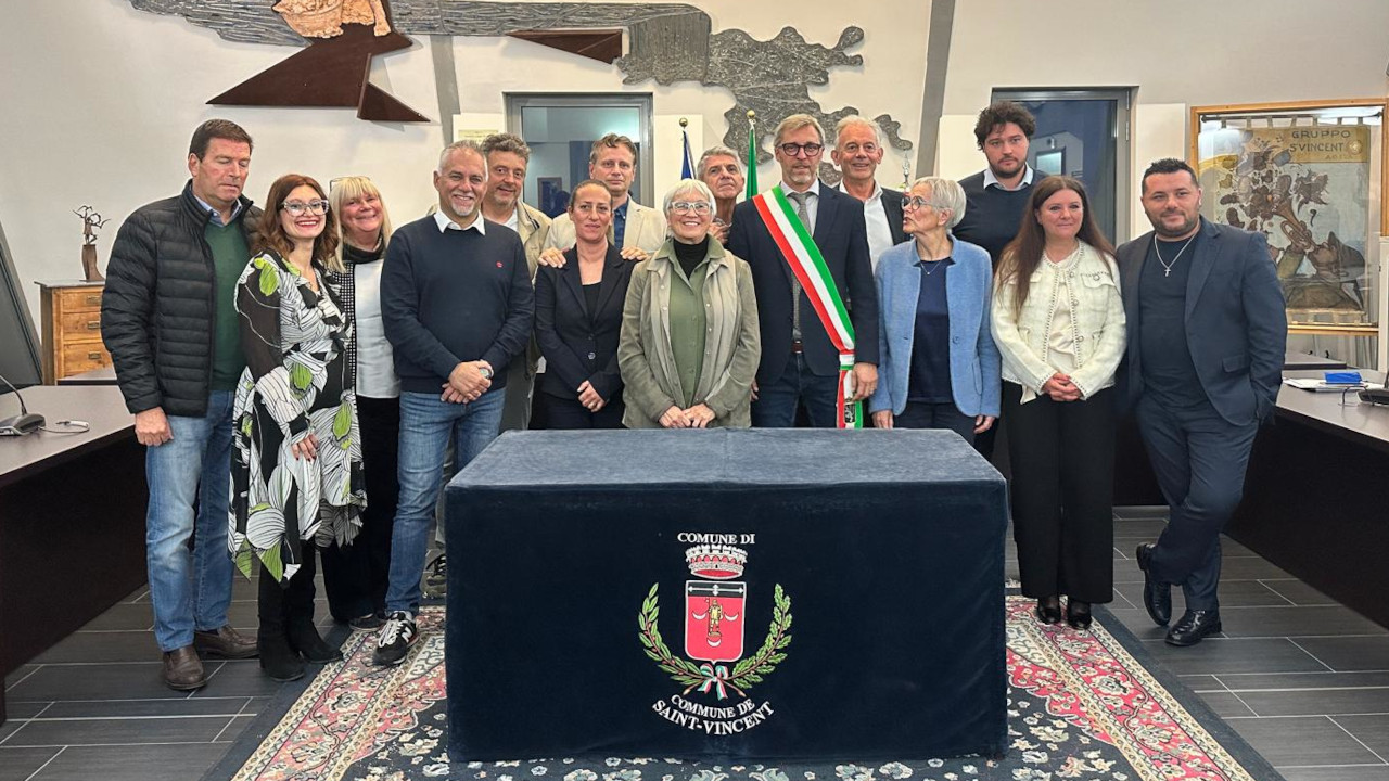 Il nuovo Consiglio comunale di Saint-Vincent