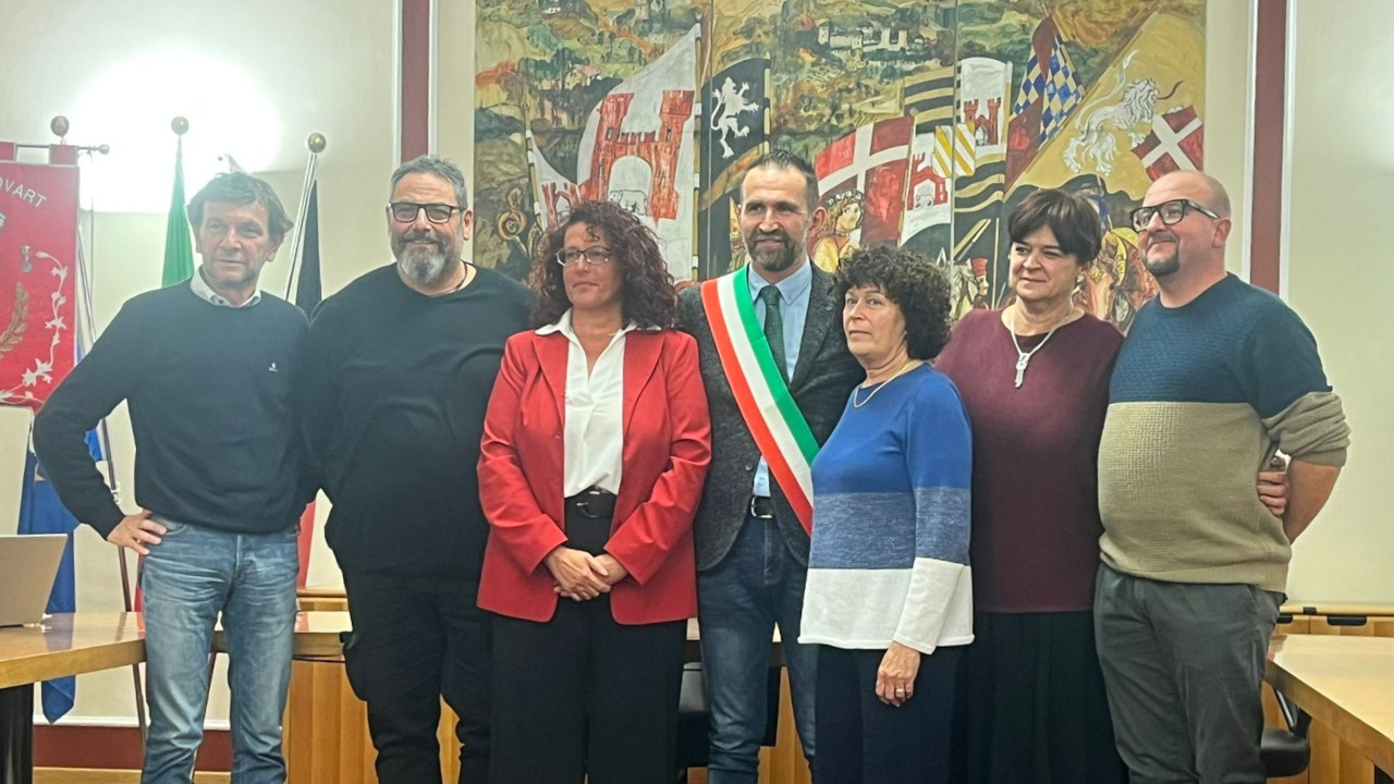 La nuova Giunta comunale di Quart